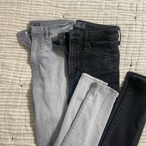 Abercrombie and Fitch high Rise Jeans